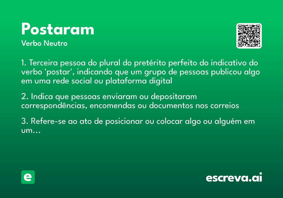 postaram