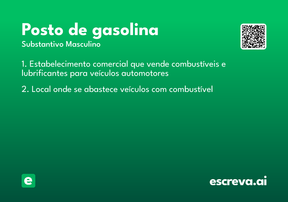 posto de gasolina
