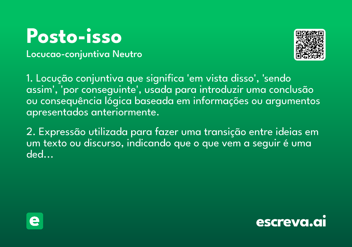 posto-isso
