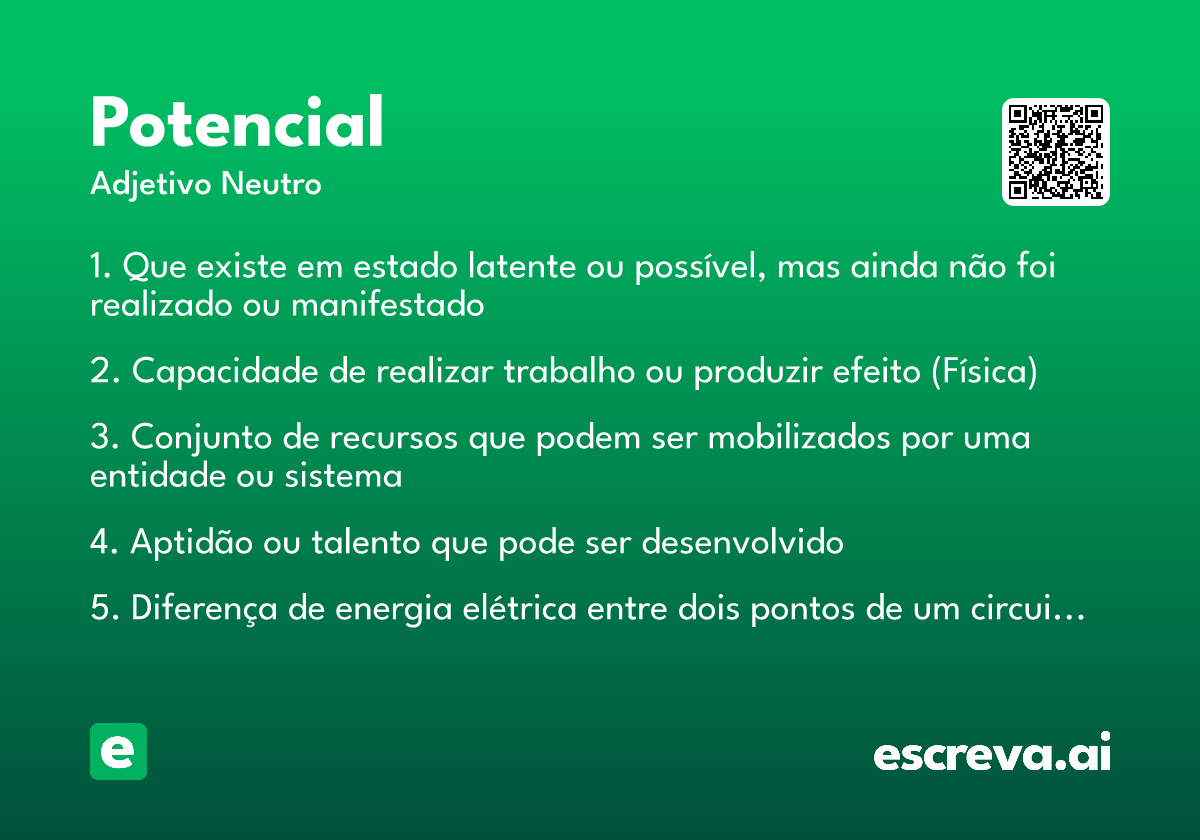 potencial