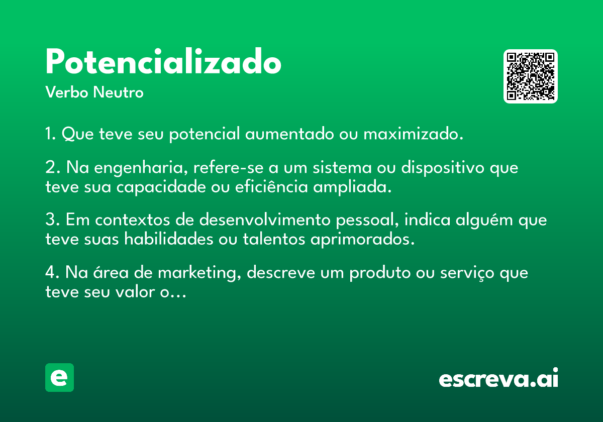 potencializado