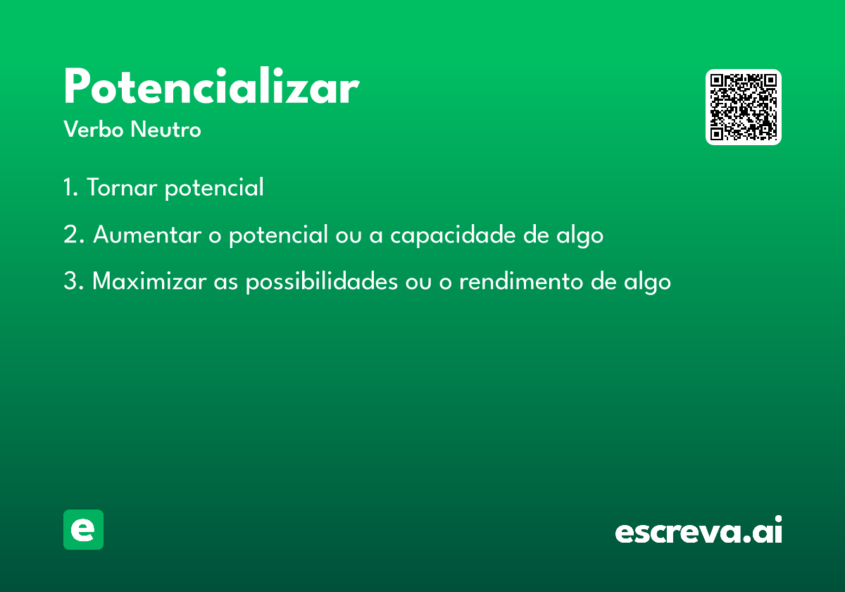 potencializar