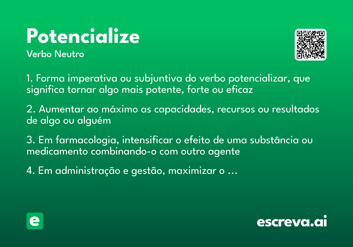 potencialize