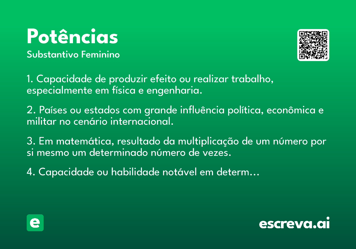 potências