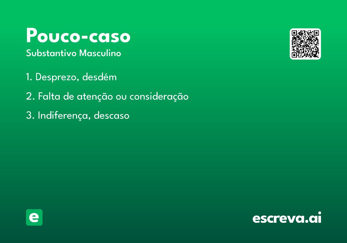 pouco-caso