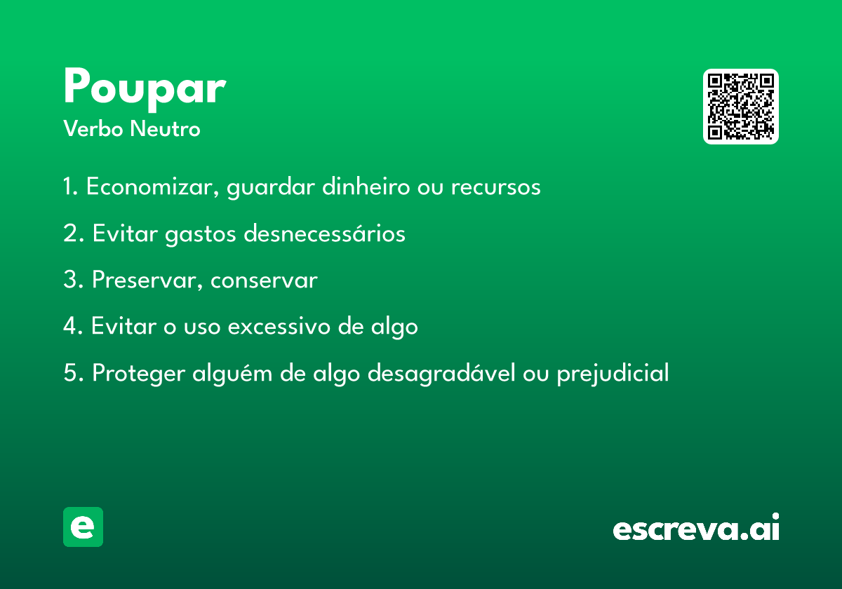 poupar