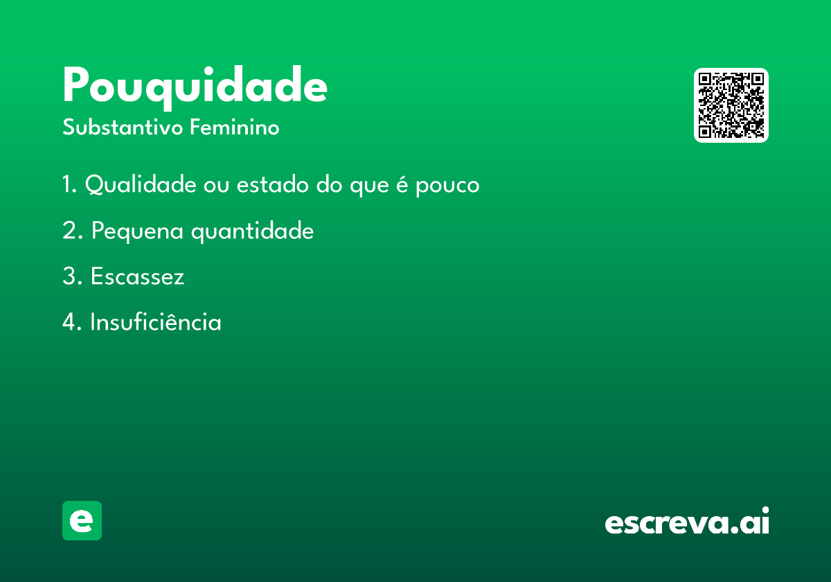 pouquidade