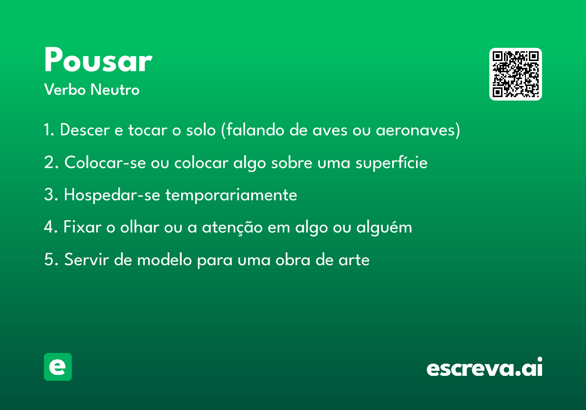pousar