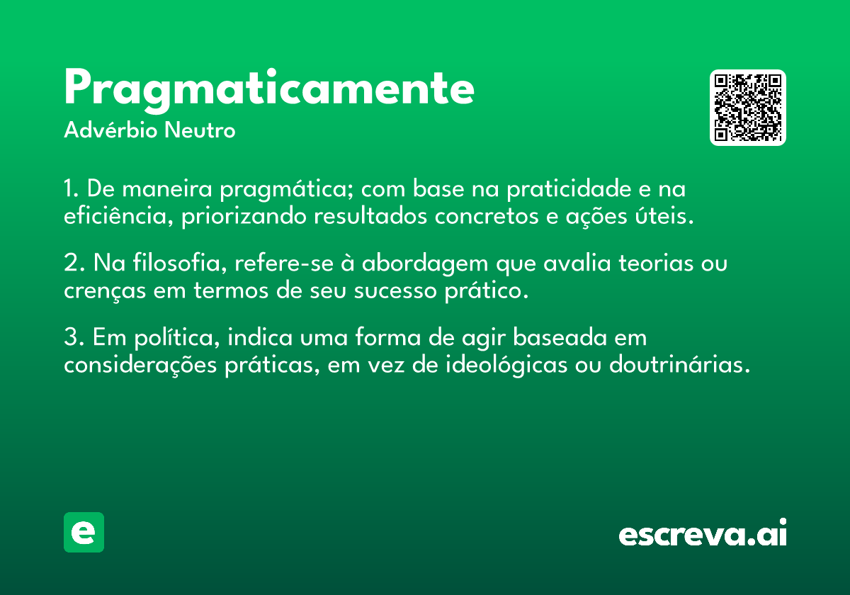 pragmaticamente