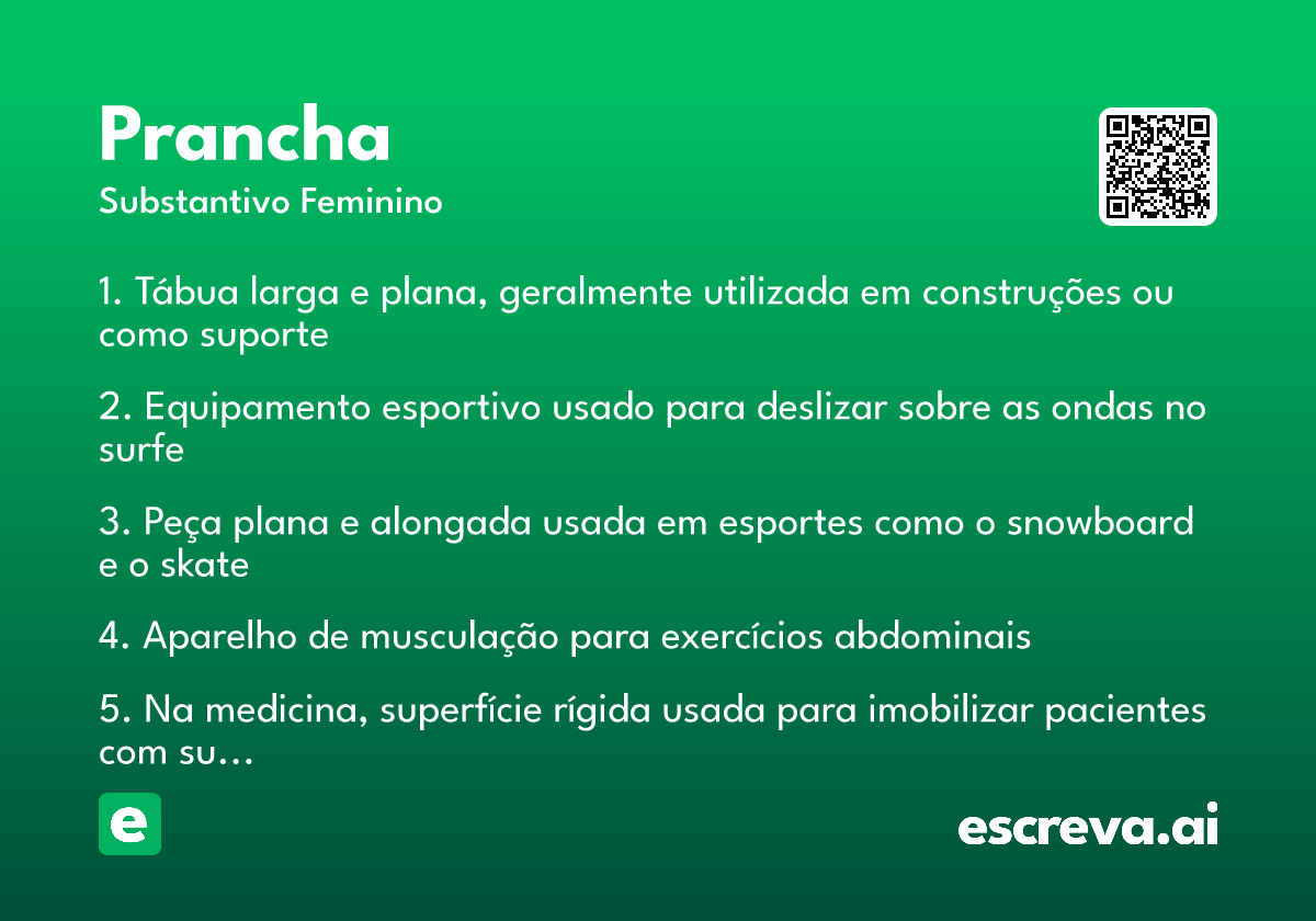 prancha