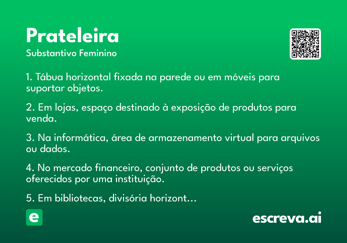 prateleira