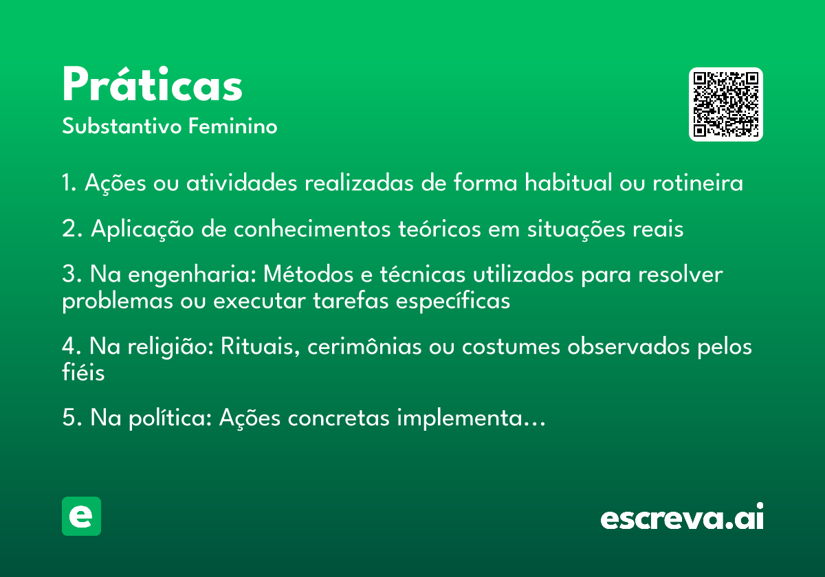 práticas
