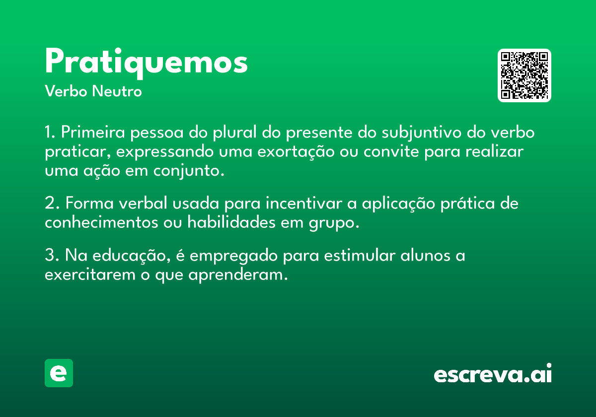 pratiquemos