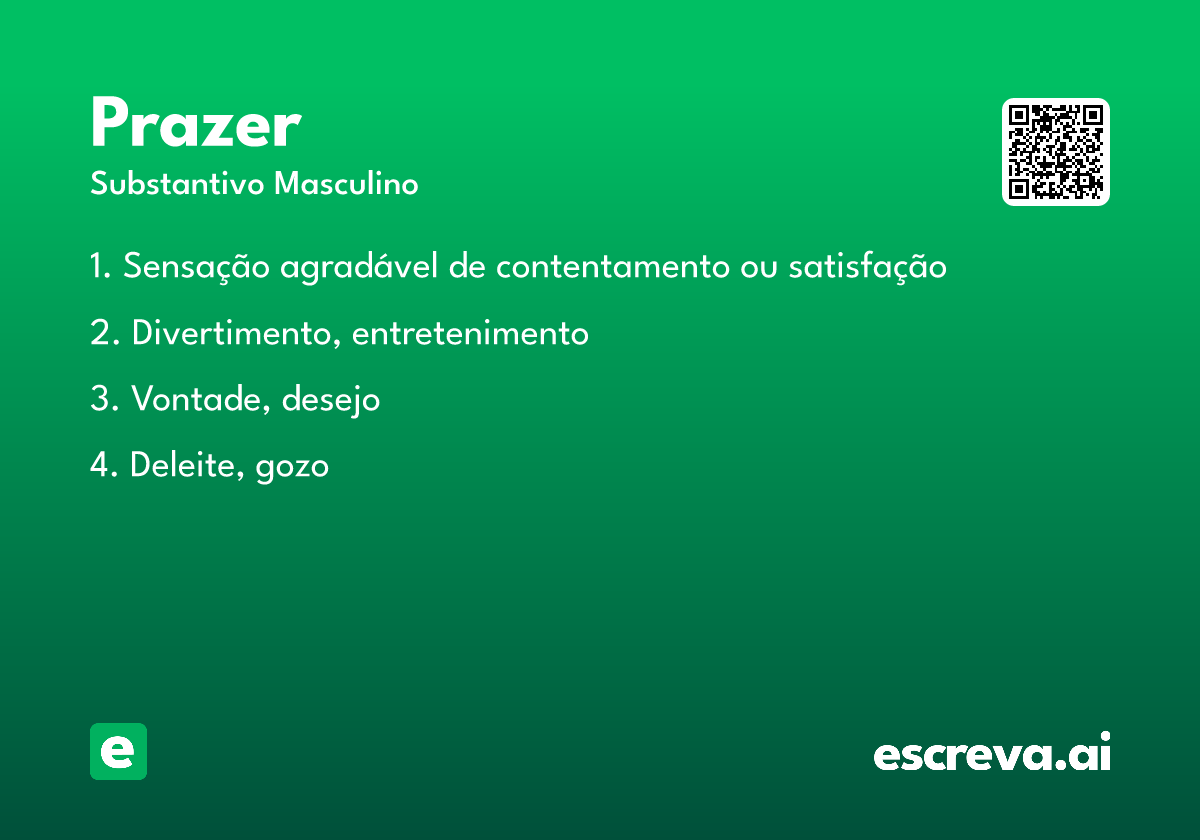 prazer