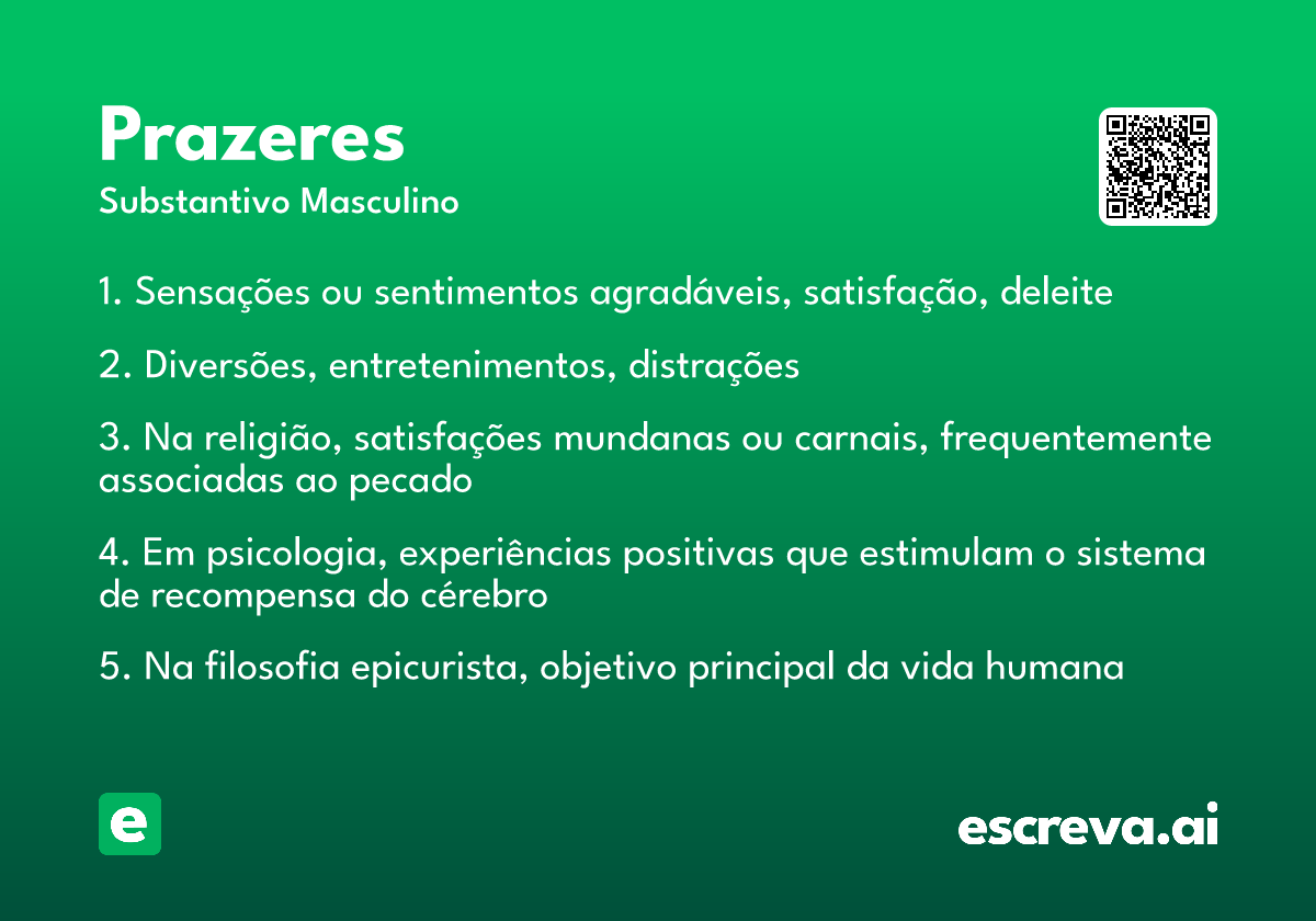 prazeres