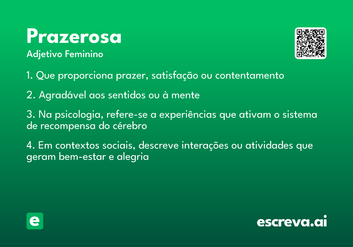 prazerosa
