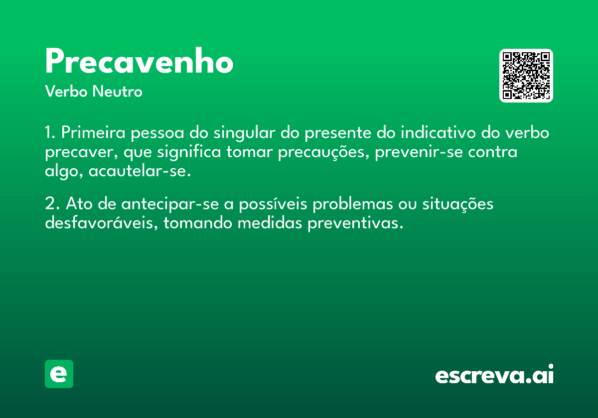 precavenho