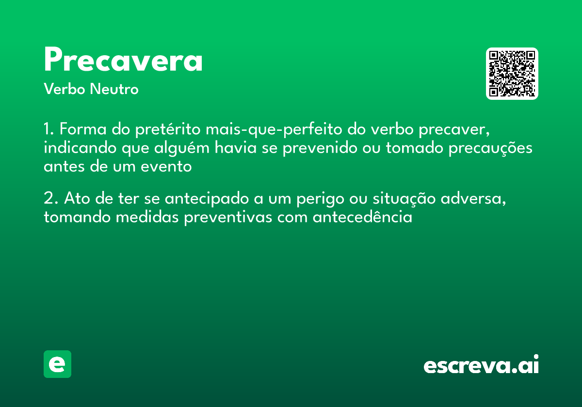 precavera