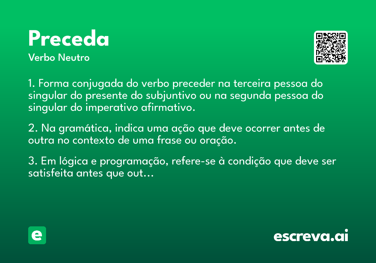 preceda