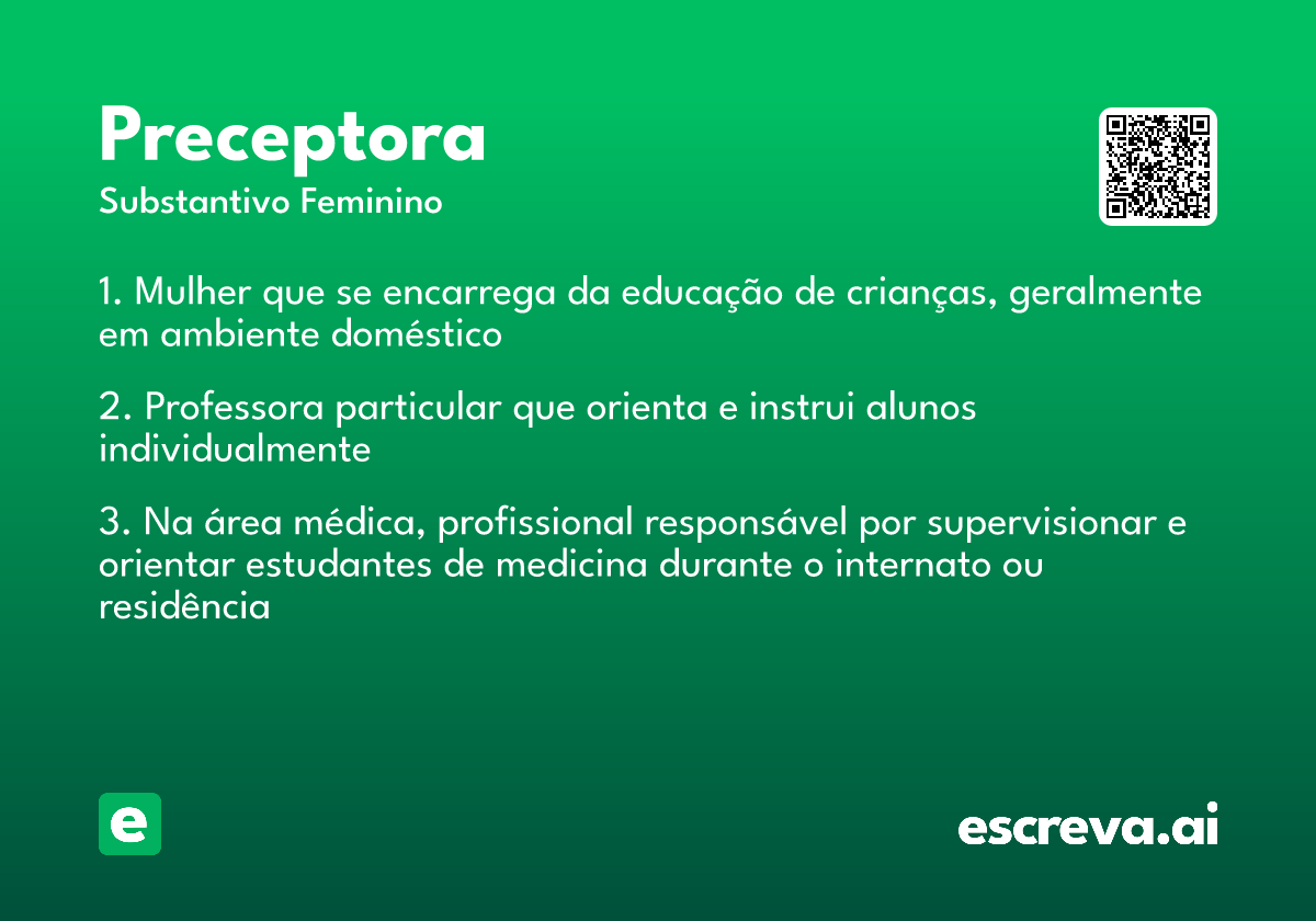 preceptora