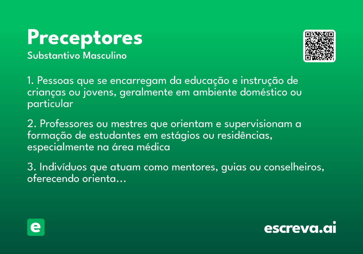 preceptores