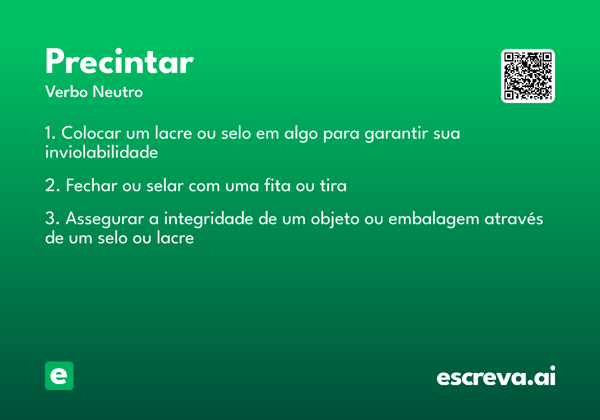 precintar