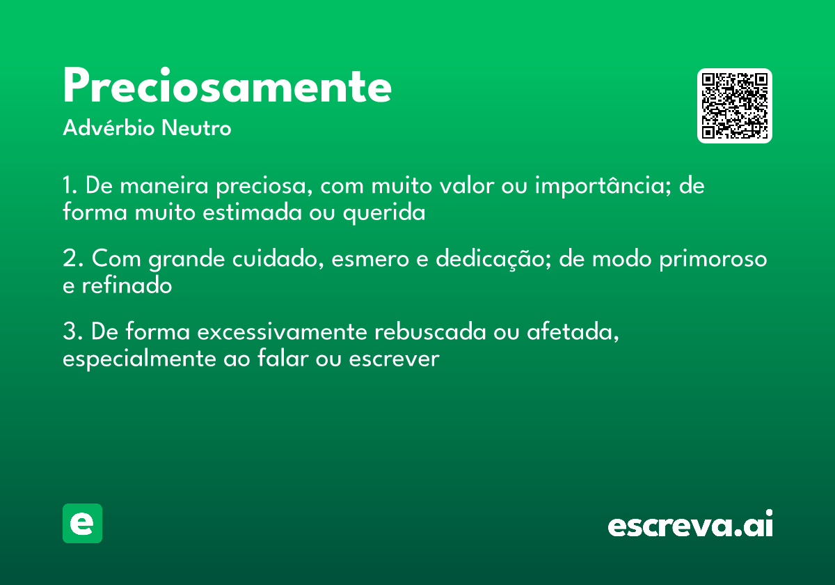 preciosamente