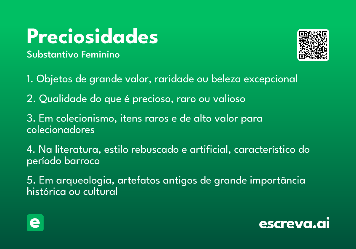 preciosidades