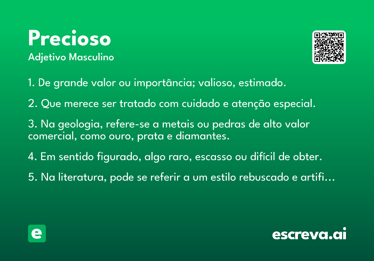 precioso