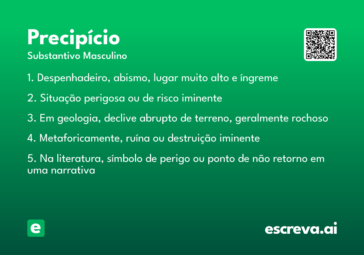precipício