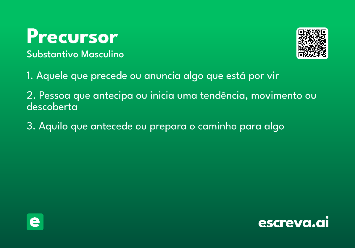 precursor