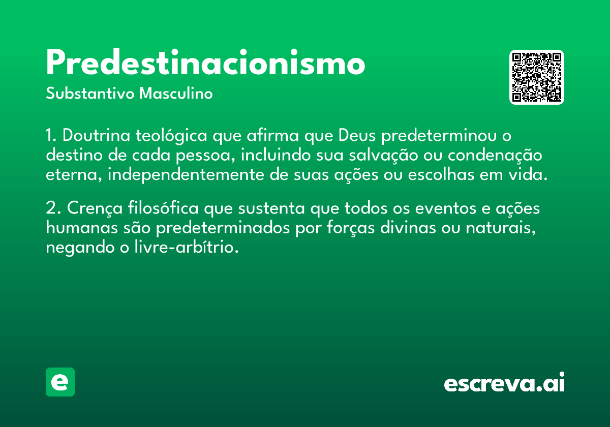 predestinacionismo