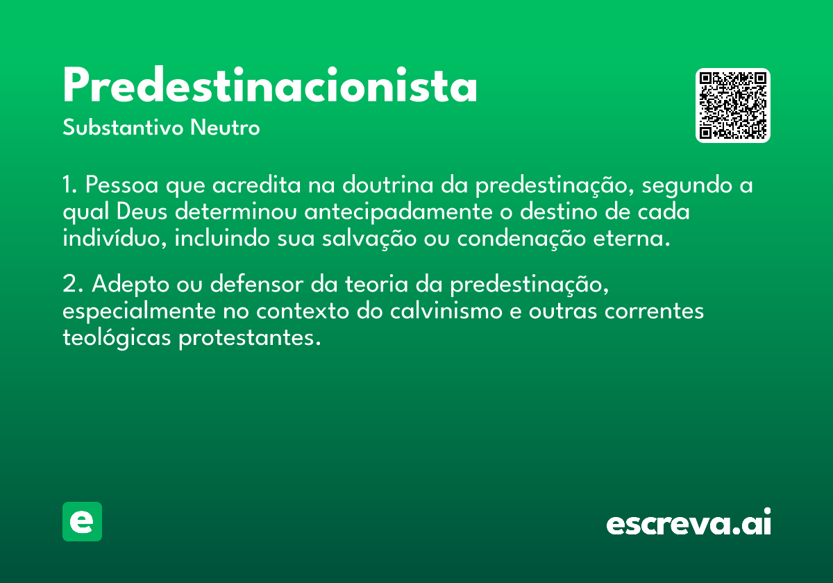 predestinacionista