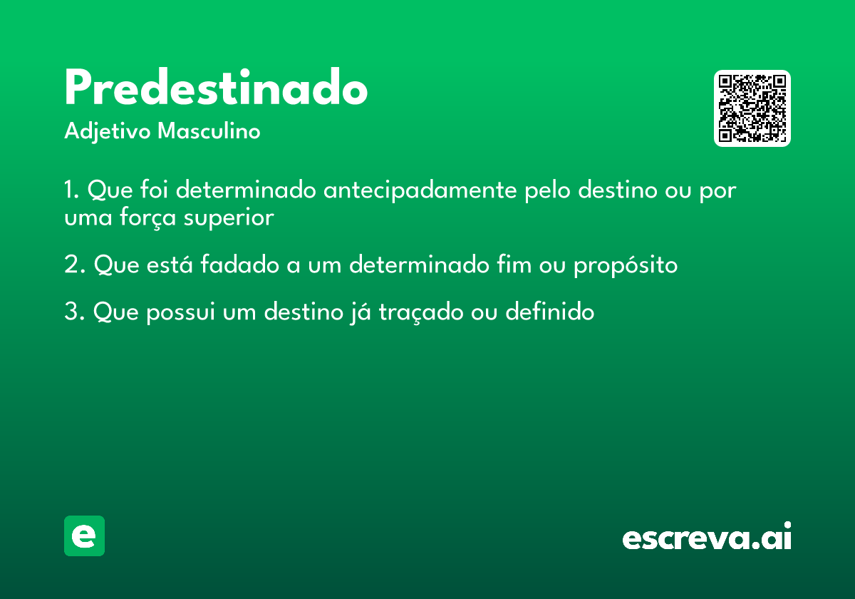 predestinado