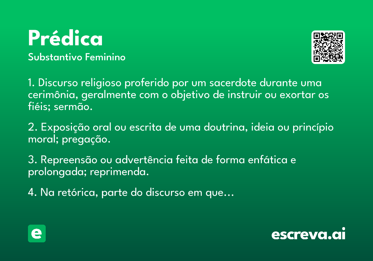 prédica