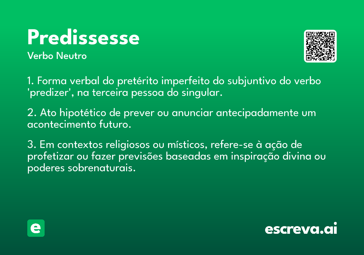 predissesse