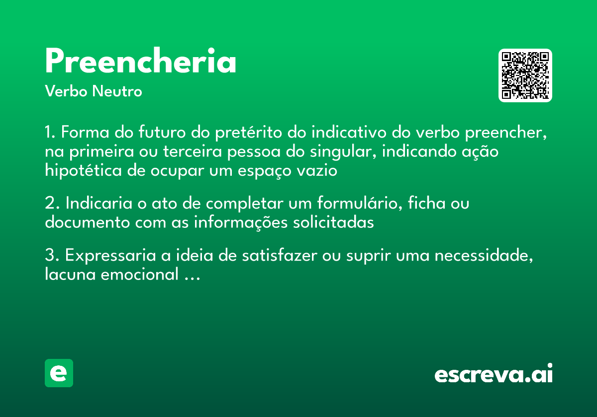 preencheria