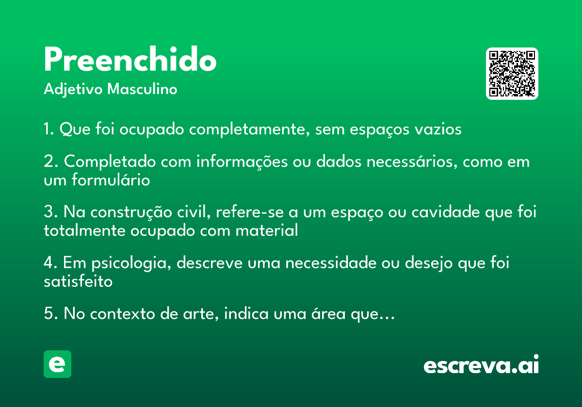 preenchido