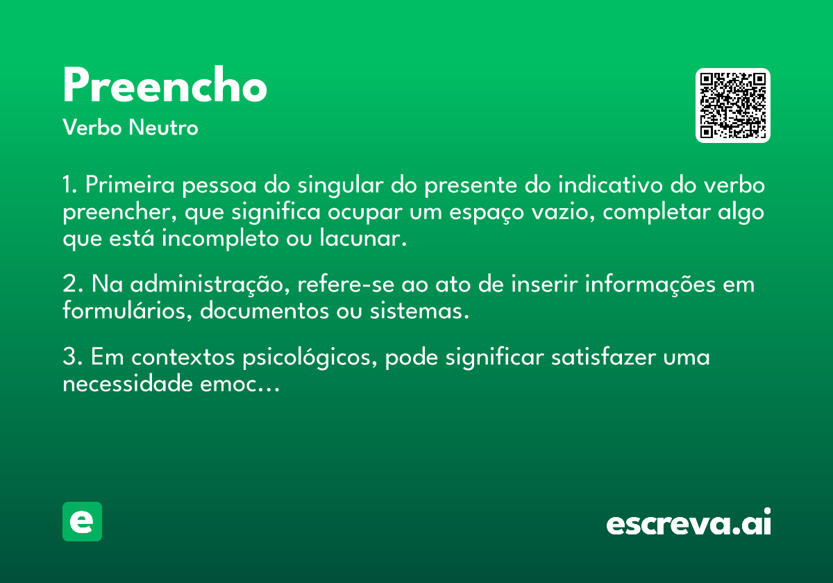 preencho