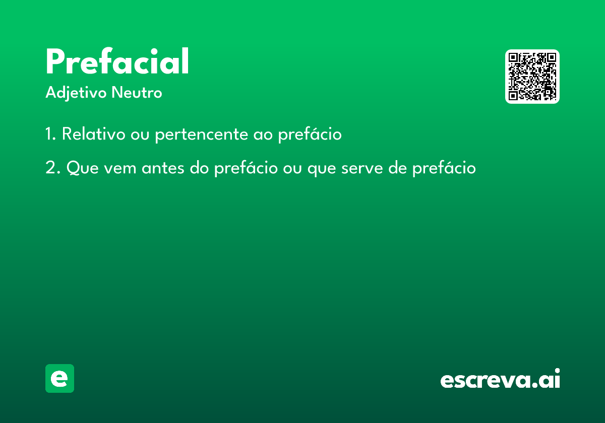 prefacial
