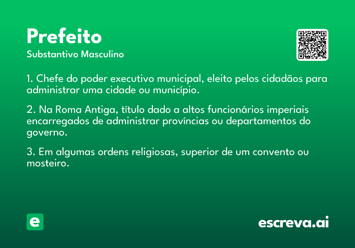 prefeito