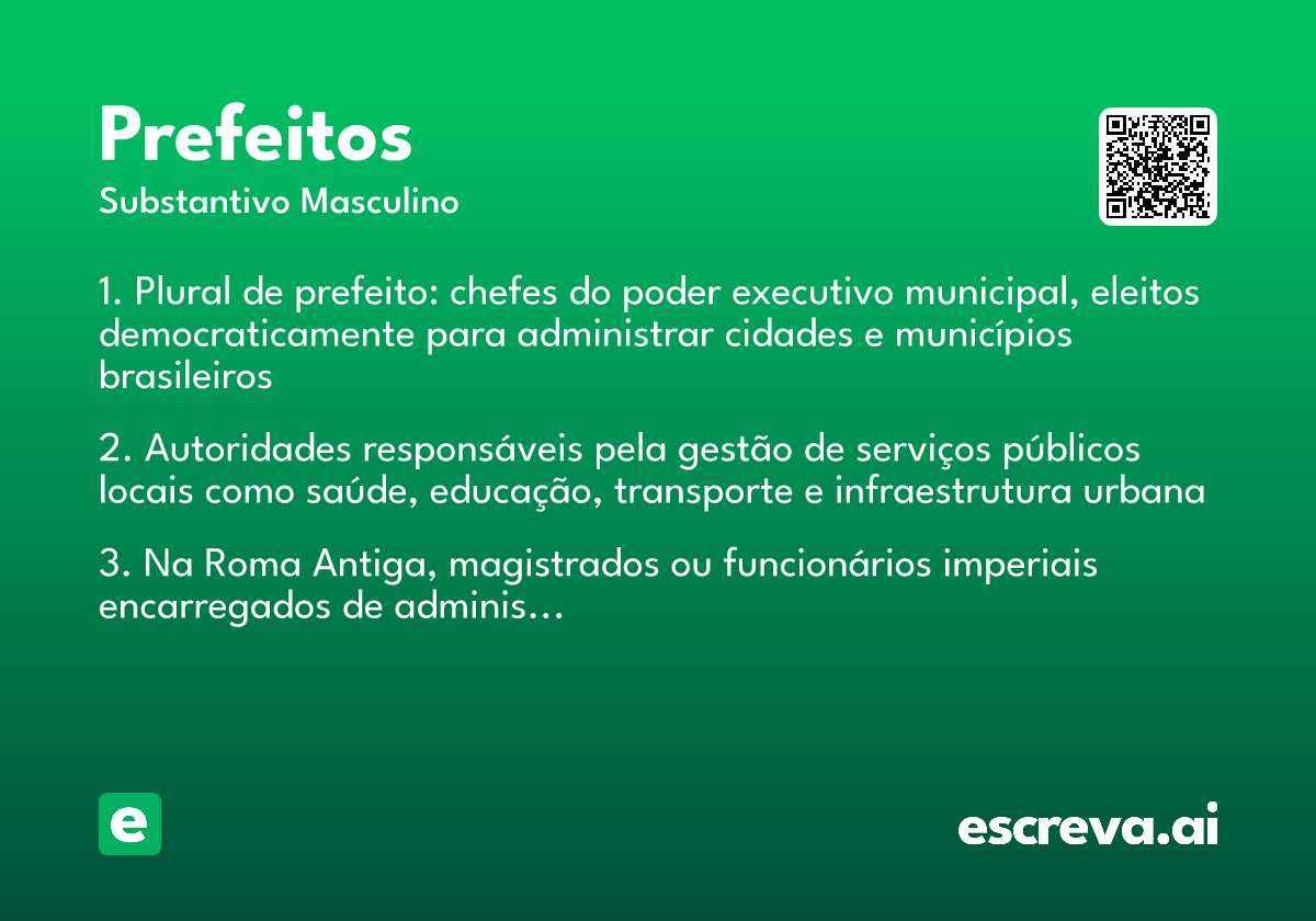prefeitos