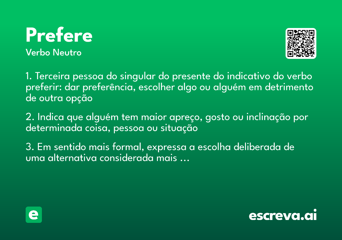 prefere