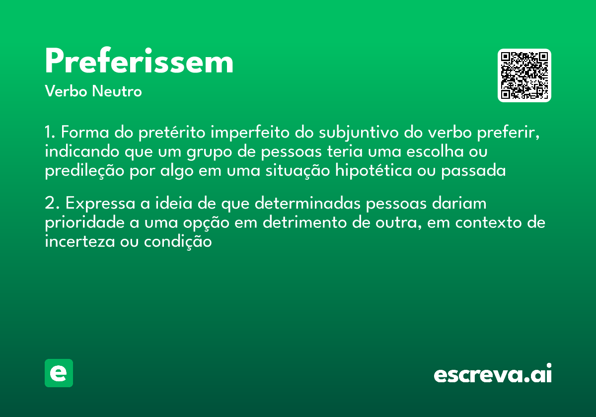 preferissem