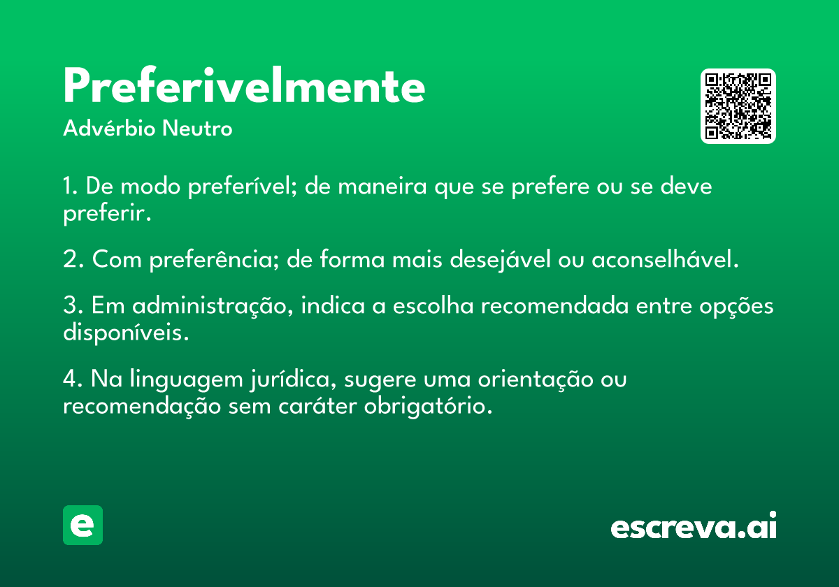 preferivelmente