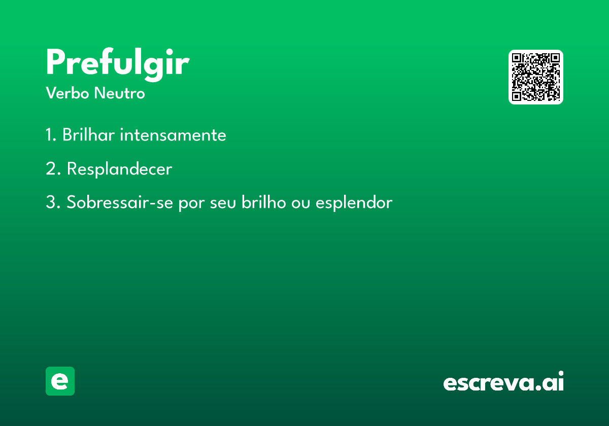 prefulgir