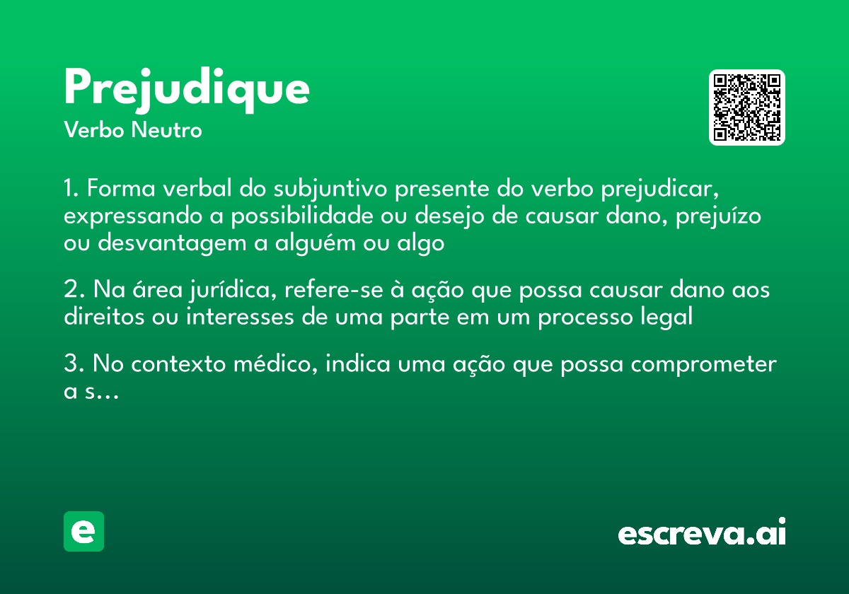 prejudique