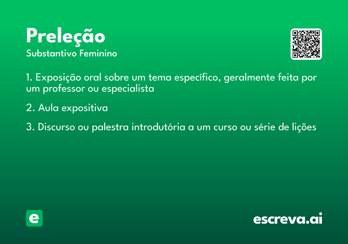 preleção