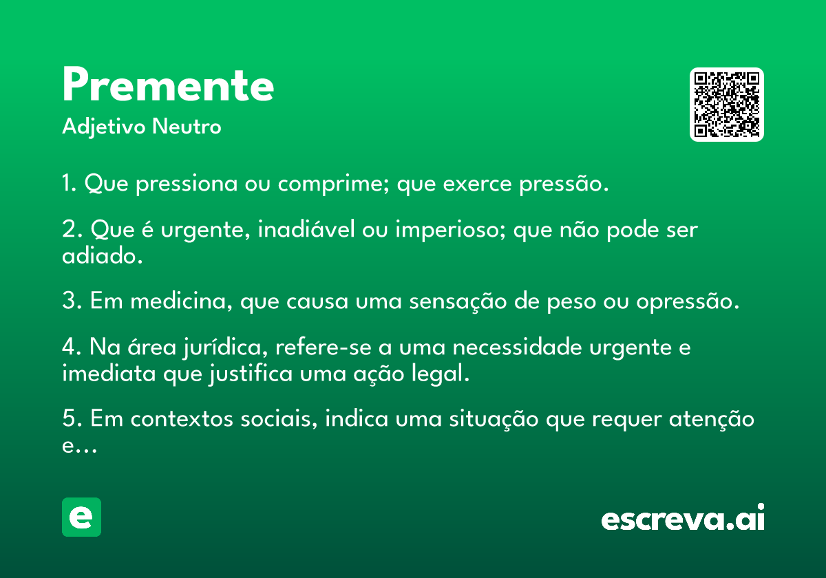 premente