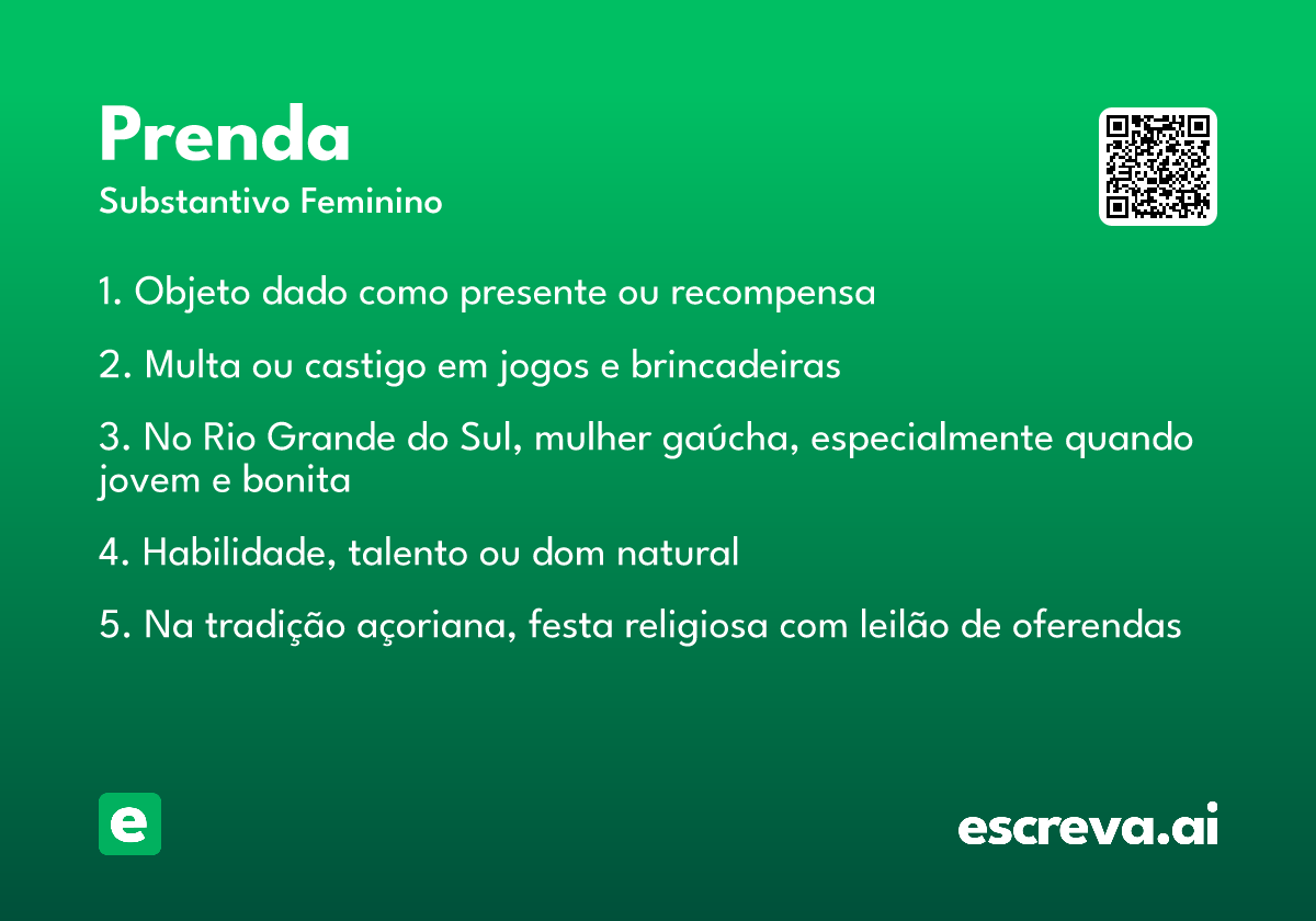 prenda